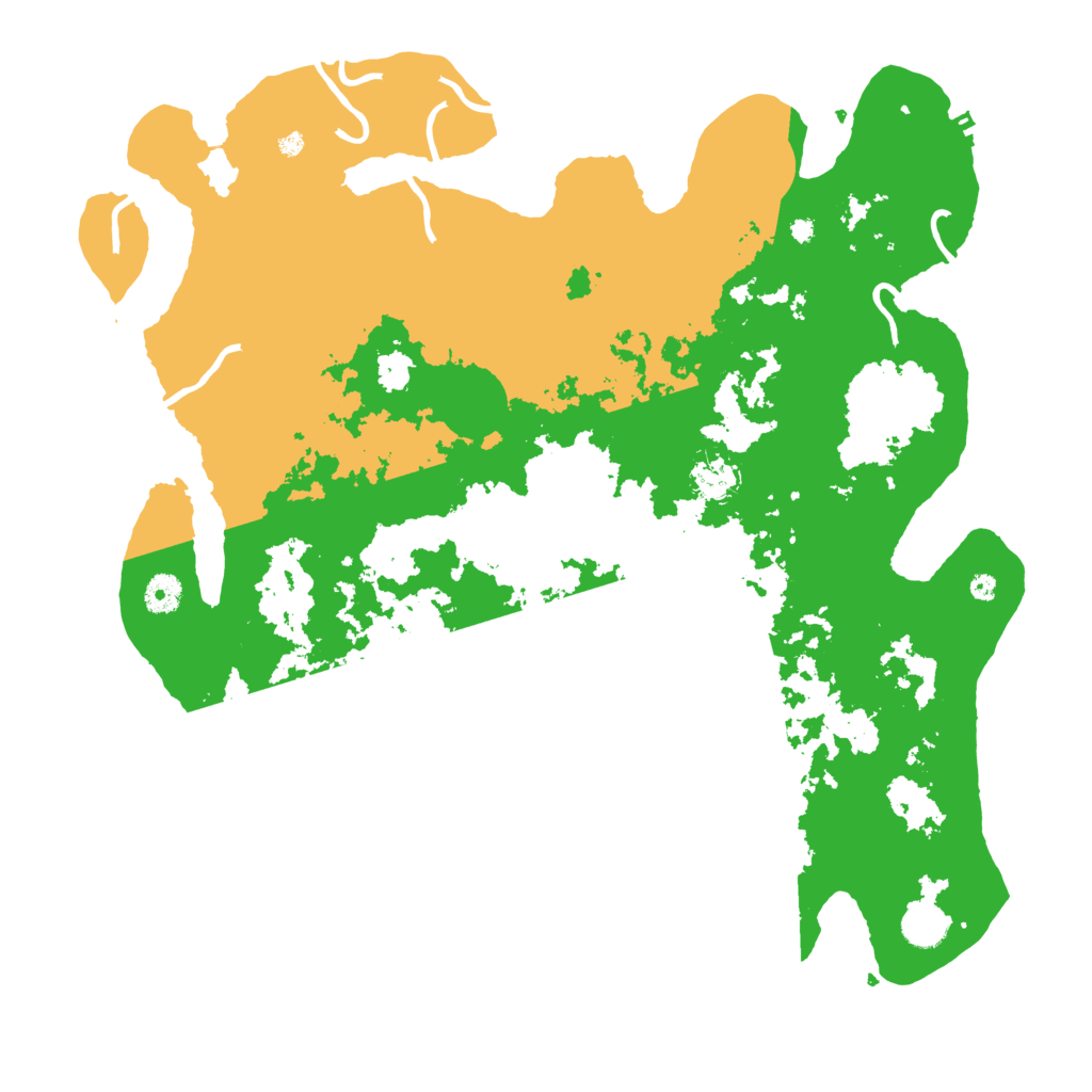 Biome Rust Map: Procedural Map, Size: 4250, Seed: 3703088