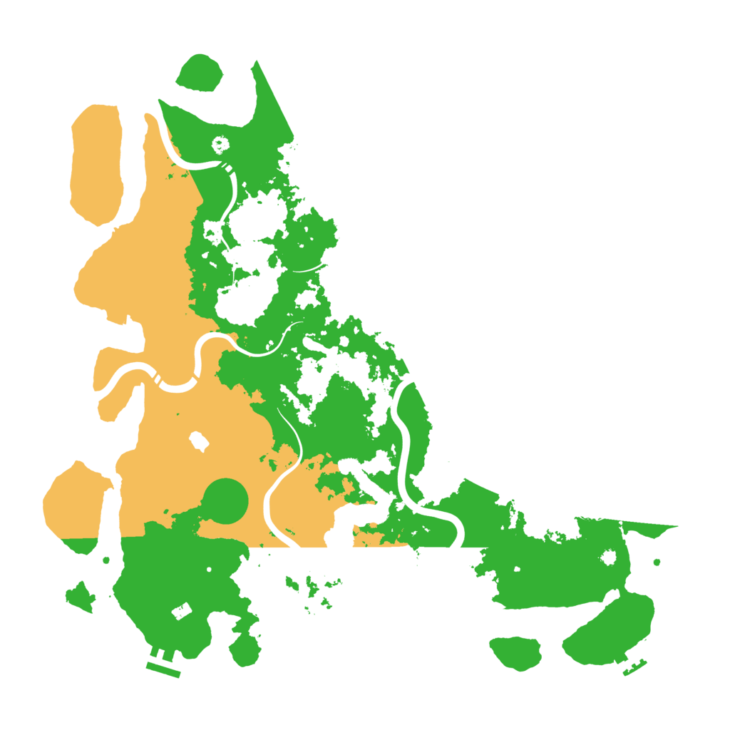 Biome Rust Map: Procedural Map, Size: 4250, Seed: 4070942