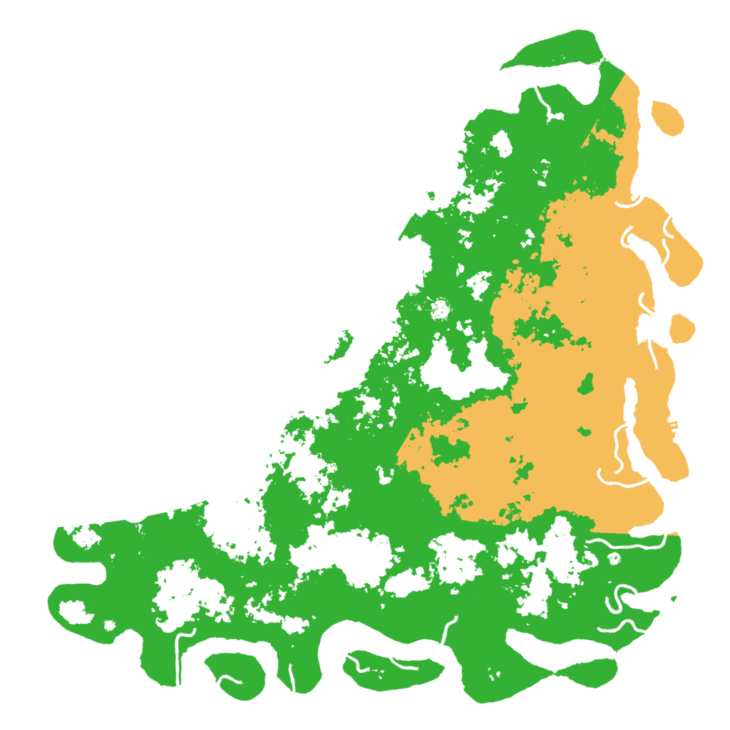 Biome Rust Map: Procedural Map, Size: 6000, Seed: 443975