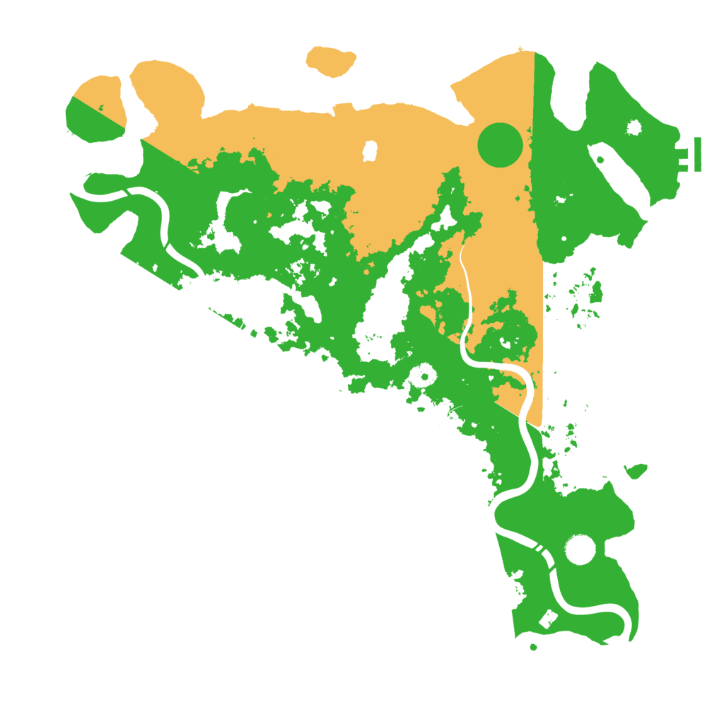 Biome Rust Map: Procedural Map, Size: 4250, Seed: 832769