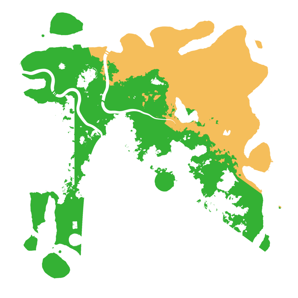 Biome Rust Map: Procedural Map, Size: 4250, Seed: 2930797