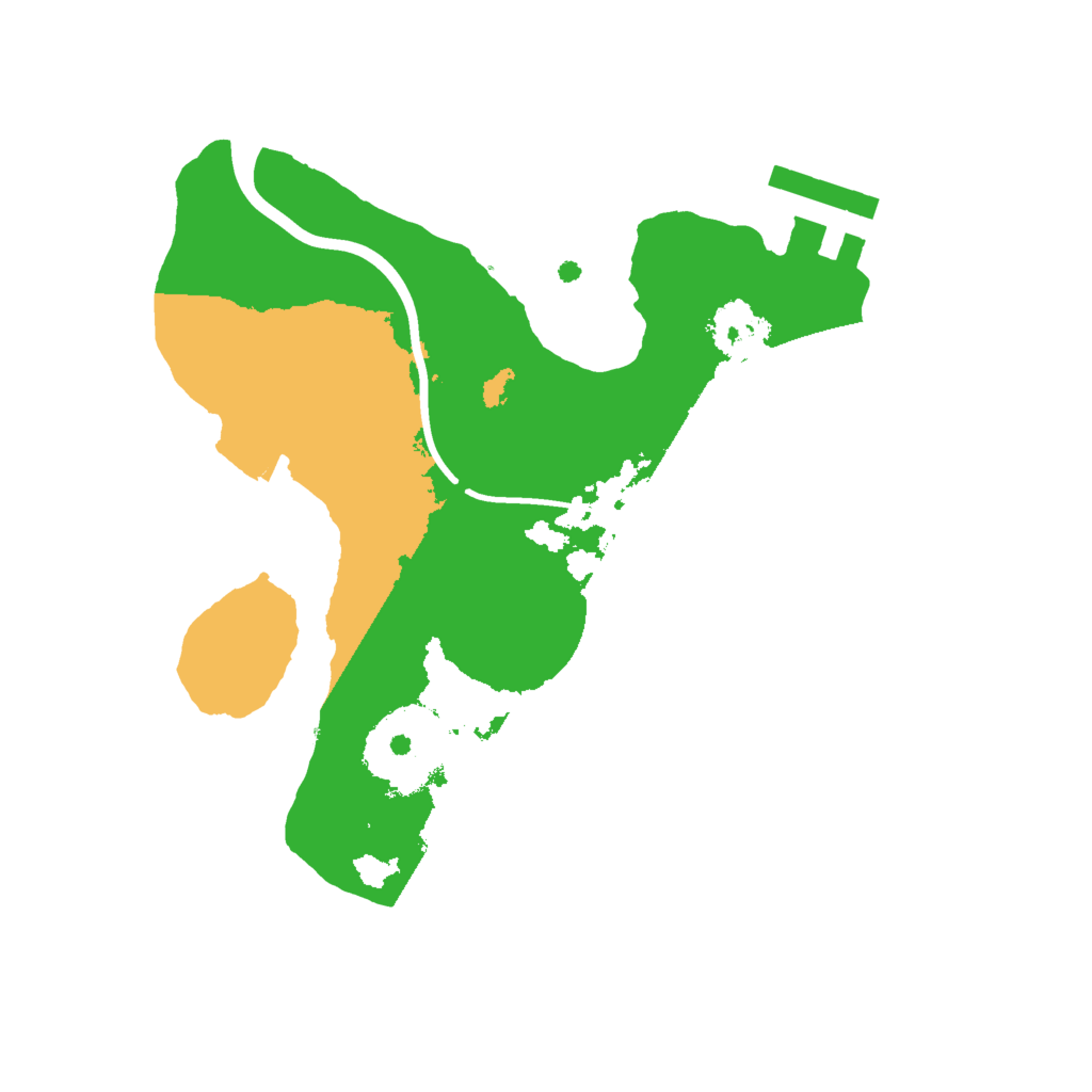 Biome Rust Map: Procedural Map, Size: 2000, Seed: 1597433658