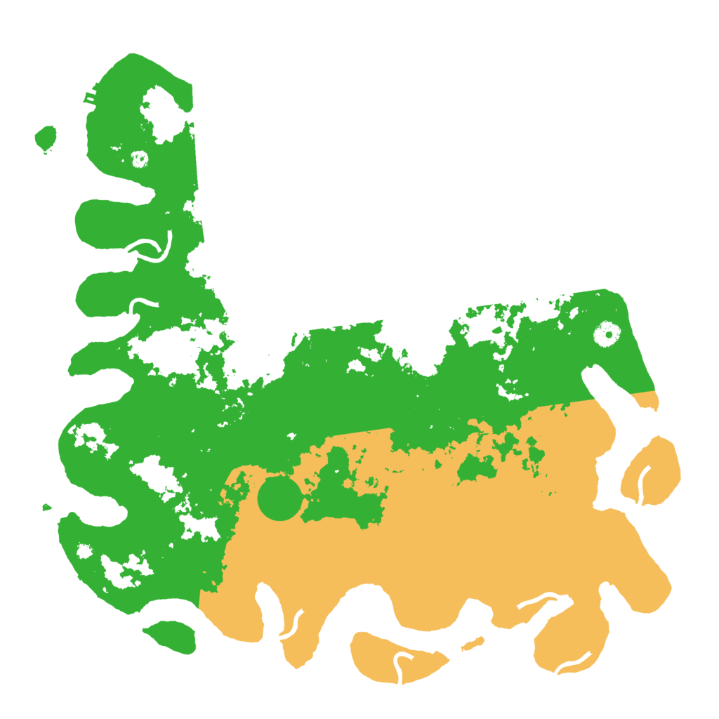 Biome Rust Map: Procedural Map, Size: 4250, Seed: 3634284