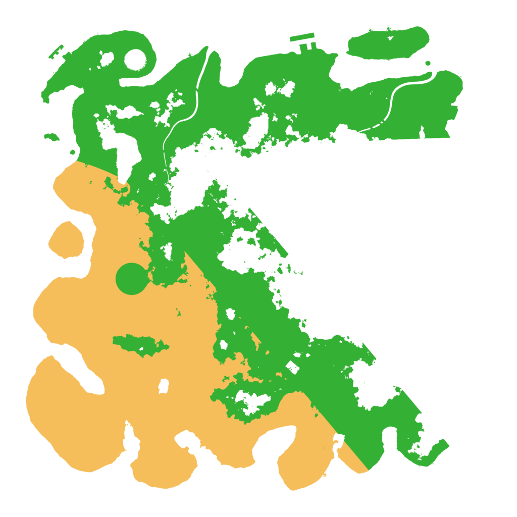 Biome Rust Map: Procedural Map, Size: 4250, Seed: 3242634