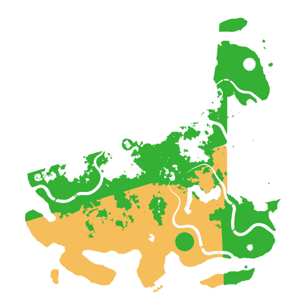 Biome Rust Map: Procedural Map, Size: 4250, Seed: 2648677