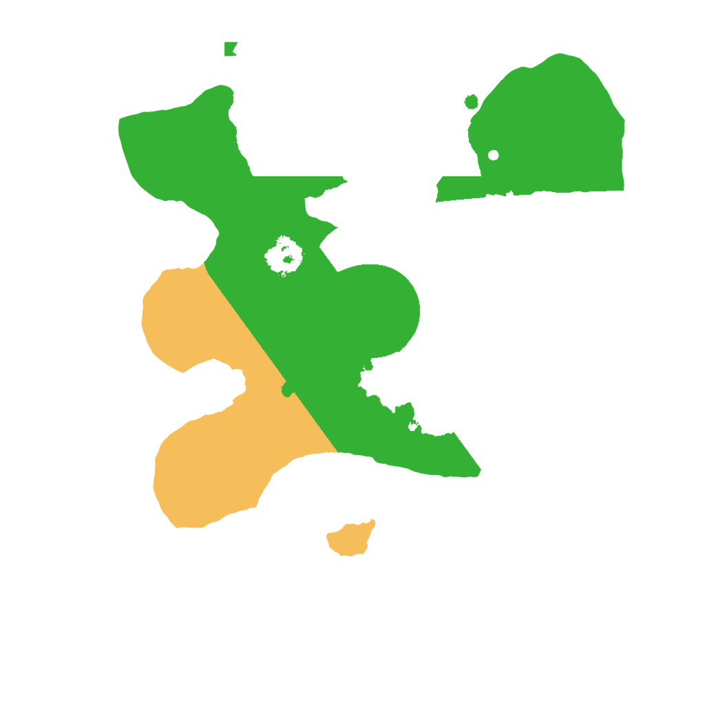 Biome Rust Map: Procedural Map, Size: 2000, Seed: 1536093844