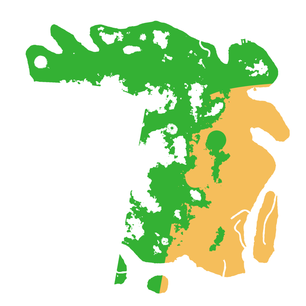 Biome Rust Map: Procedural Map, Size: 4250, Seed: 5672261