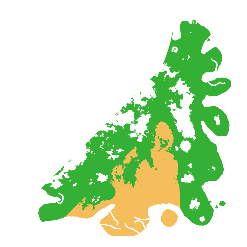 Biome Rust Map: Procedural Map, Size: 4050, Seed: 253957314