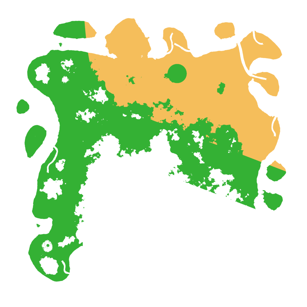 Biome Rust Map: Procedural Map, Size: 4250, Seed: 1027487