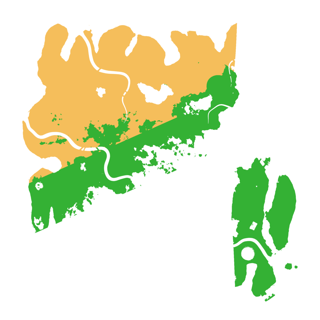 Biome Rust Map: Procedural Map, Size: 4250, Seed: 1870695