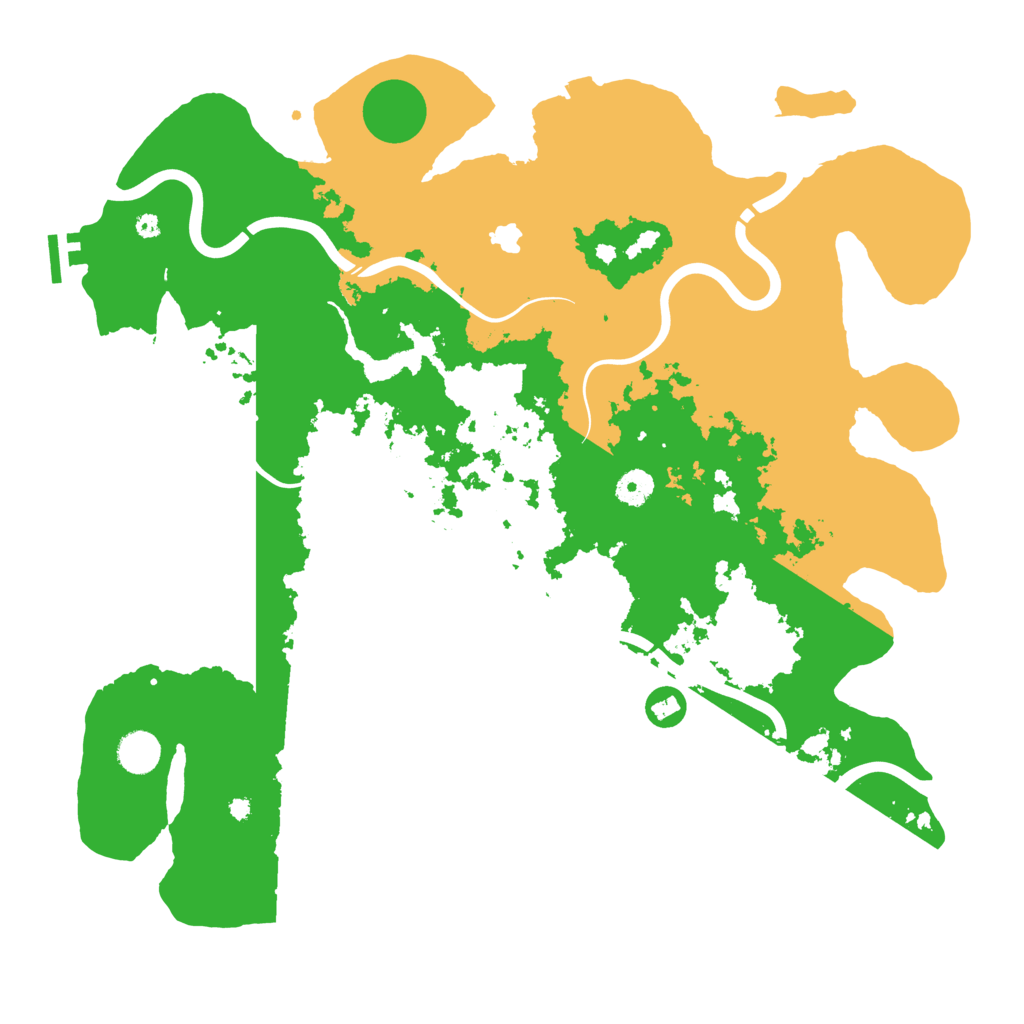 Biome Rust Map: Procedural Map, Size: 4250, Seed: 5013993