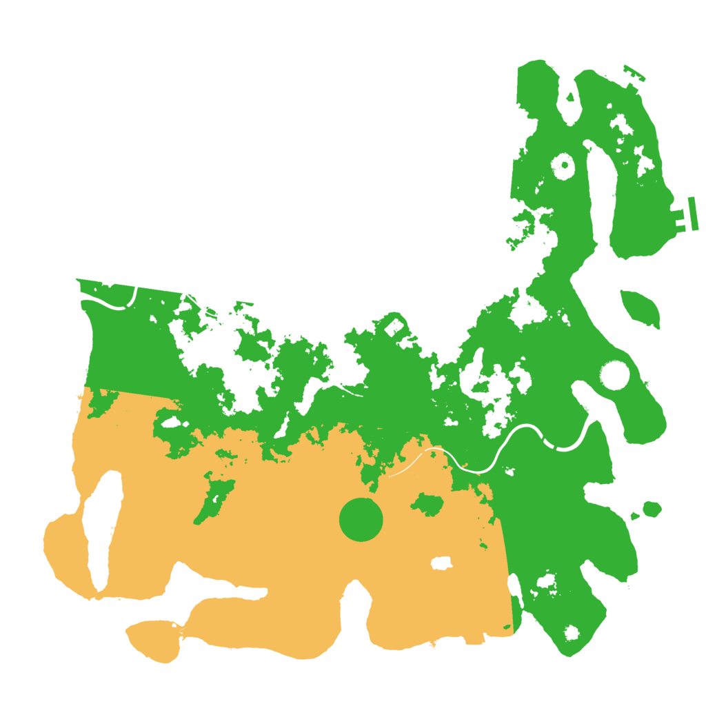 Biome Rust Map: Procedural Map, Size: 4250, Seed: 5925608