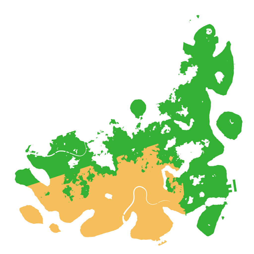 Biome Rust Map: Procedural Map, Size: 4250, Seed: 747948