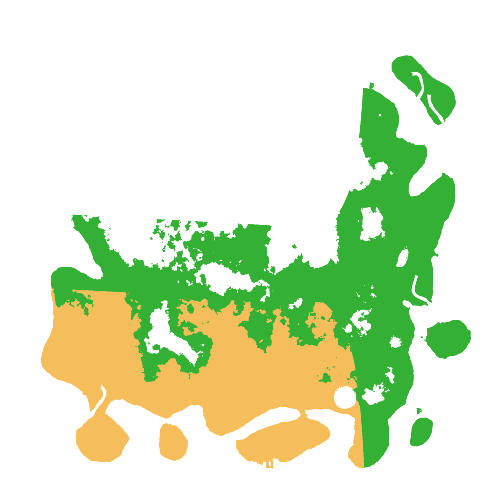 Biome Rust Map: Procedural Map, Size: 4000, Seed: 114873027