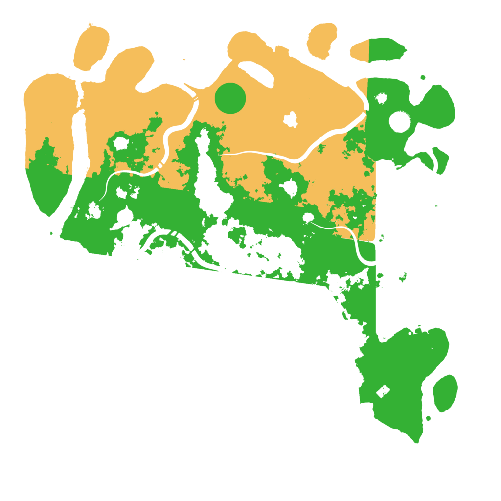 Biome Rust Map: Procedural Map, Size: 4250, Seed: 1426599