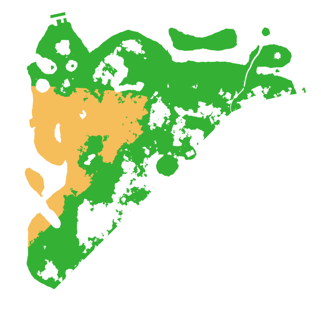 Biome Rust Map: Procedural Map, Size: 4250, Seed: 4716828