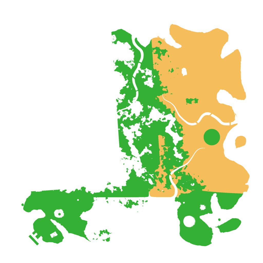 Biome Rust Map: Procedural Map, Size: 4250, Seed: 5581280