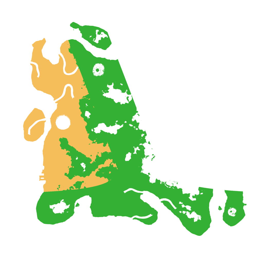 Biome Rust Map: Procedural Map, Size: 3200, Seed: 230