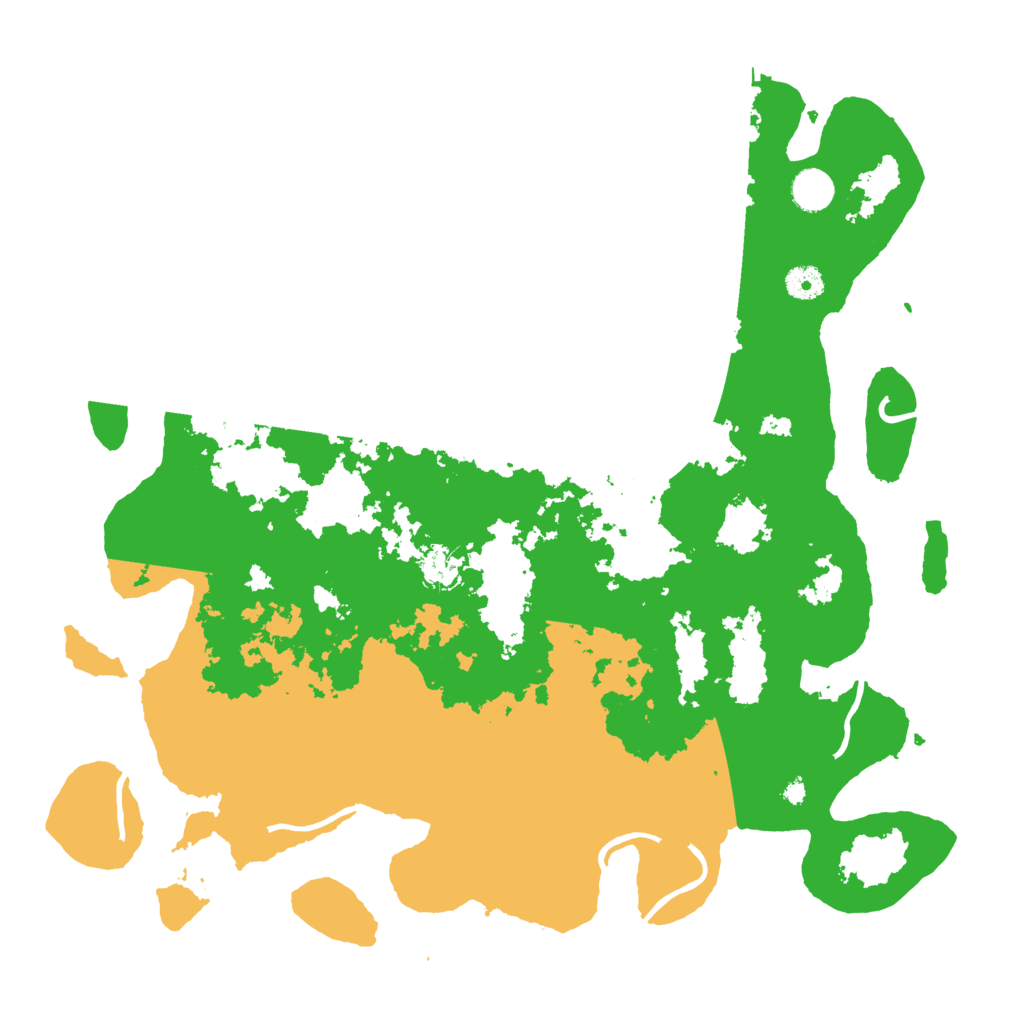 Biome Rust Map: Procedural Map, Size: 4250, Seed: 278910