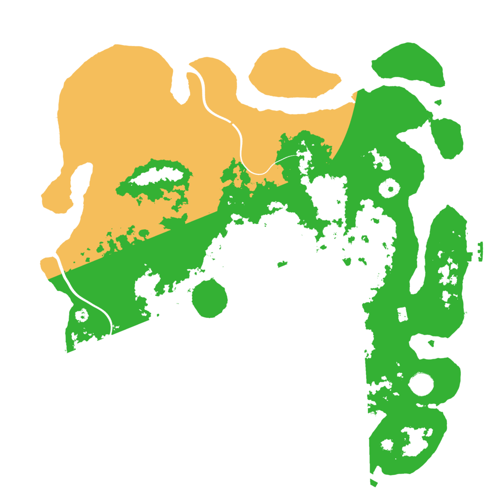 Biome Rust Map: Procedural Map, Size: 3850, Seed: 1194709976