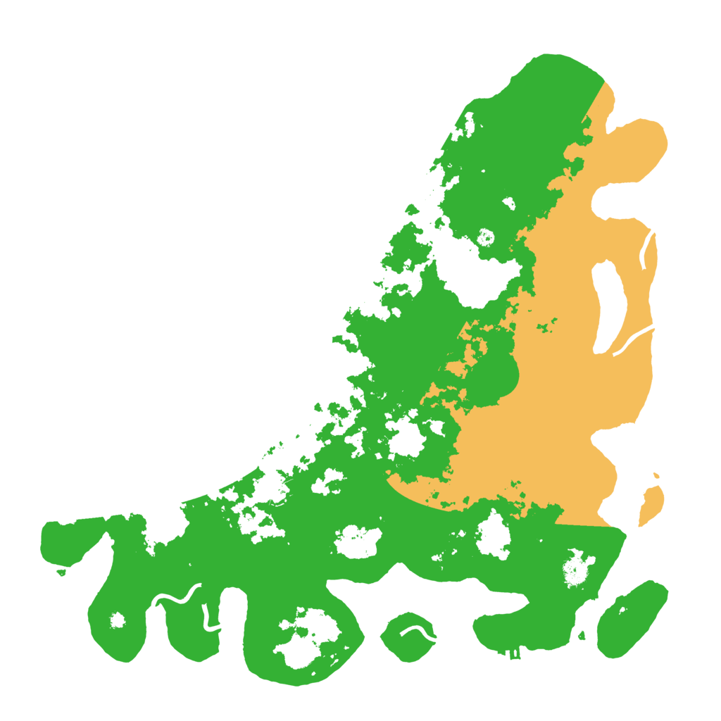 Biome Rust Map: Procedural Map, Size: 4250, Seed: 1136930