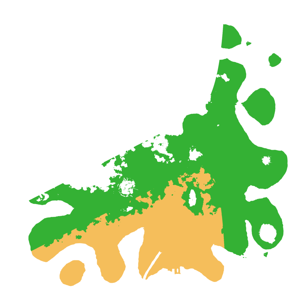 Biome Rust Map: Procedural Map, Size: 3250, Seed: 4970600