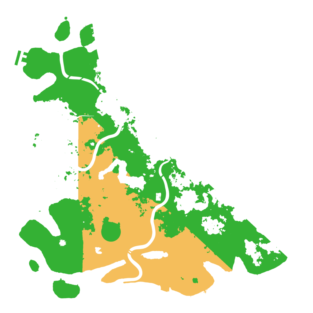 Biome Rust Map: Procedural Map, Size: 4250, Seed: 2049546