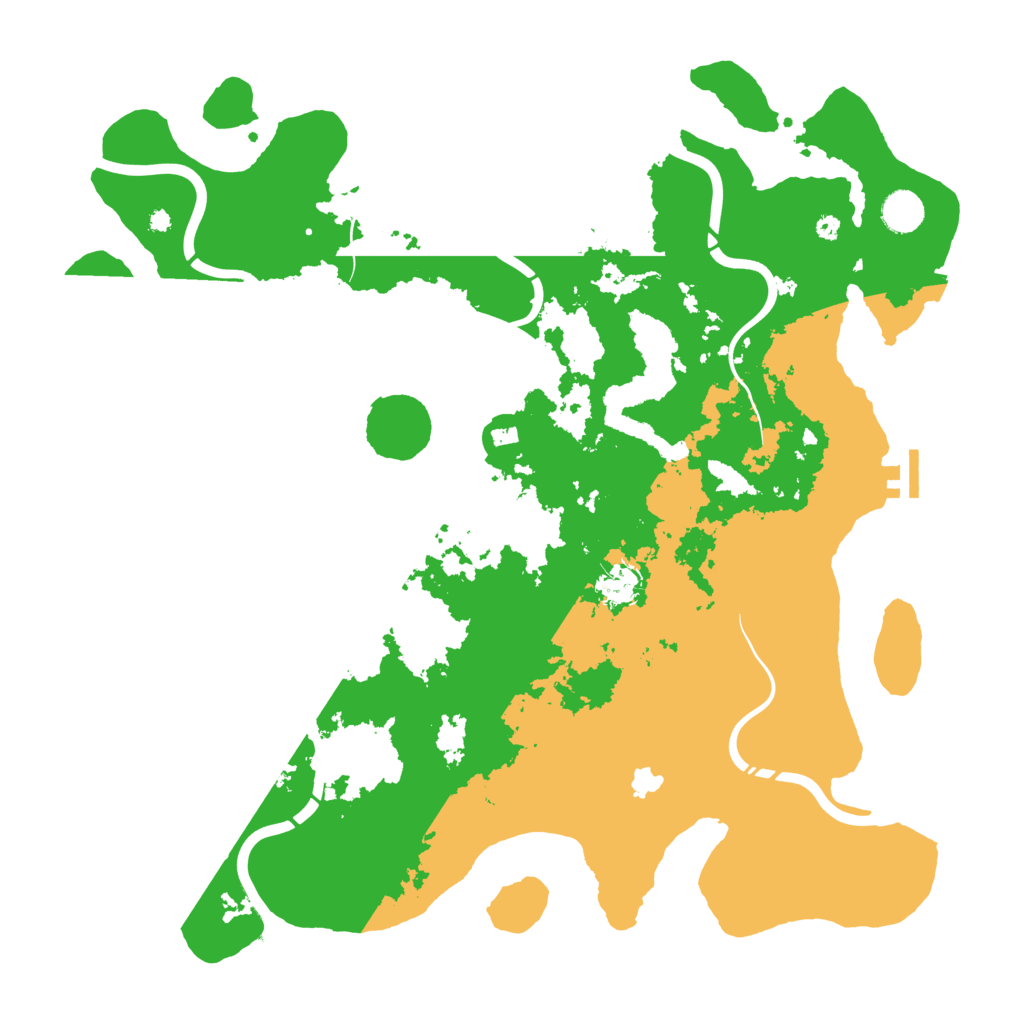 Biome Rust Map: Procedural Map, Size: 4250, Seed: 6326112