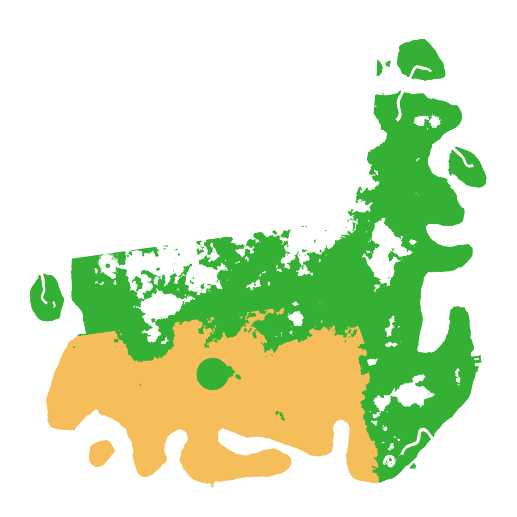 Biome Rust Map: Procedural Map, Size: 4250, Seed: 2976348