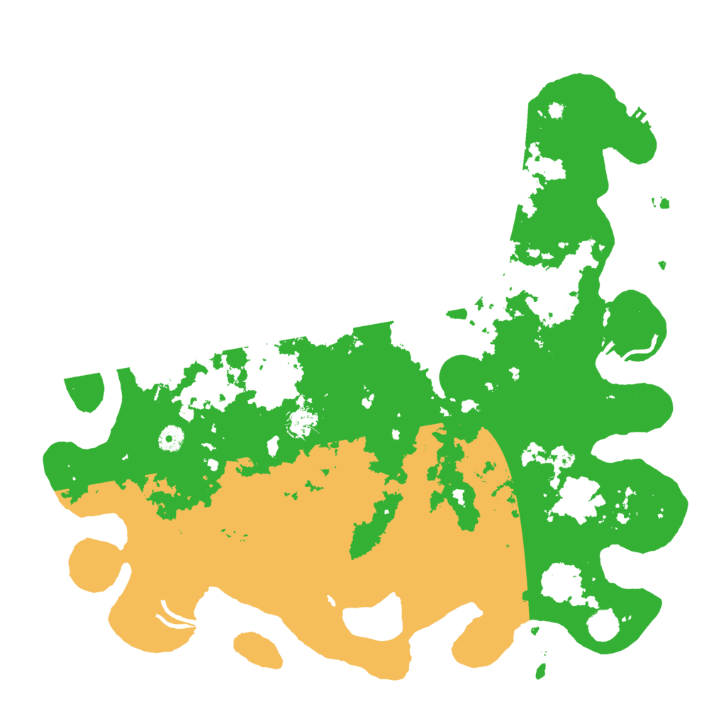 Biome Rust Map: Procedural Map, Size: 4250, Seed: 1357991