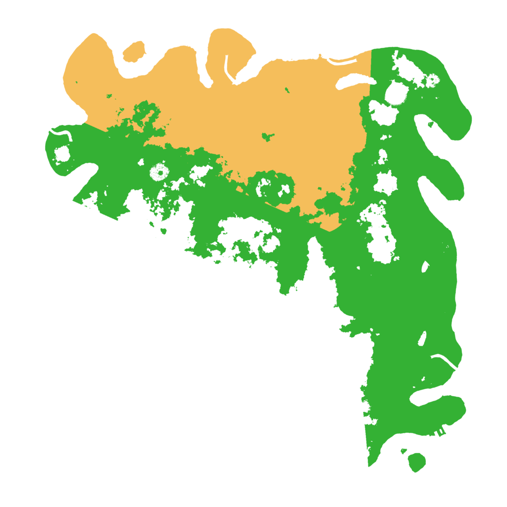 Biome Rust Map: Procedural Map, Size: 4250, Seed: 133774