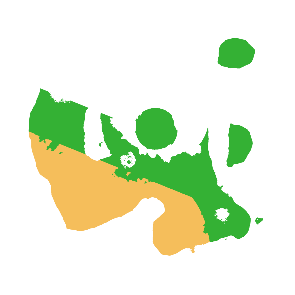 Biome Rust Map: Procedural Map, Size: 2000, Seed: 9927342