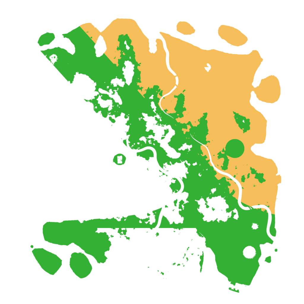 Biome Rust Map: Procedural Map, Size: 4250, Seed: 2707699