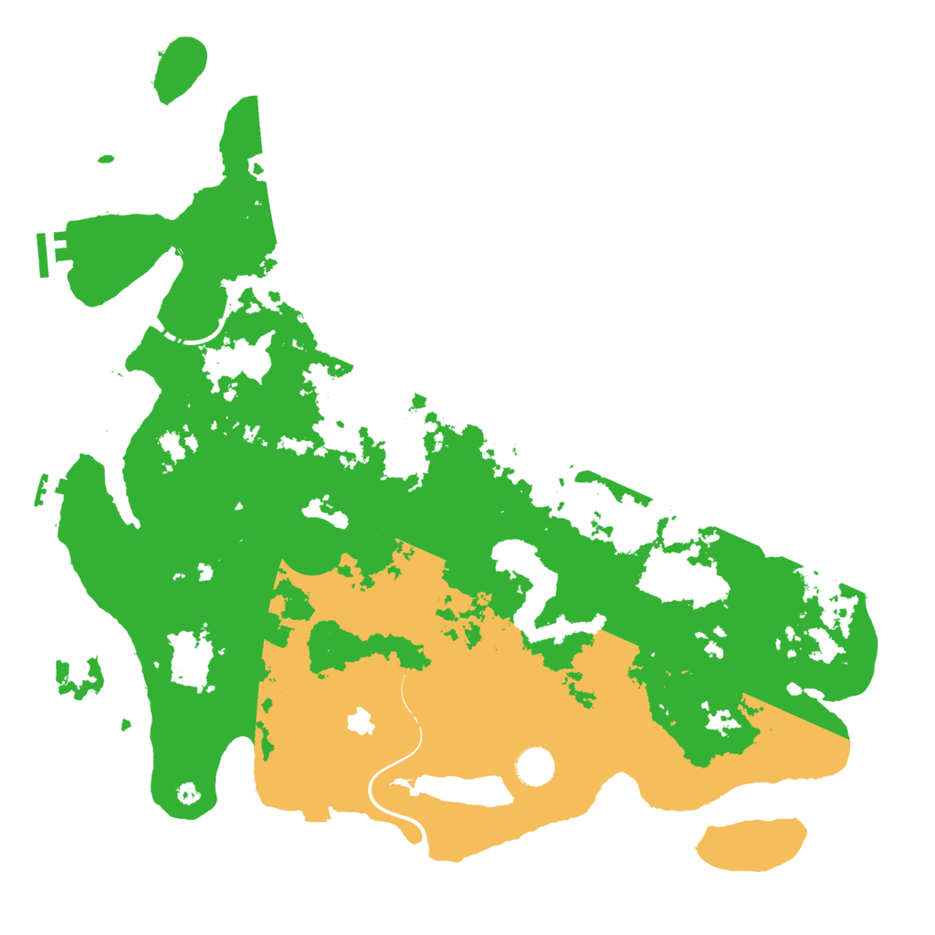 Biome Rust Map: Procedural Map, Size: 4250, Seed: 2483369