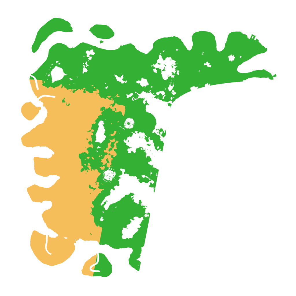 Biome Rust Map: Procedural Map, Size: 4250, Seed: 469366