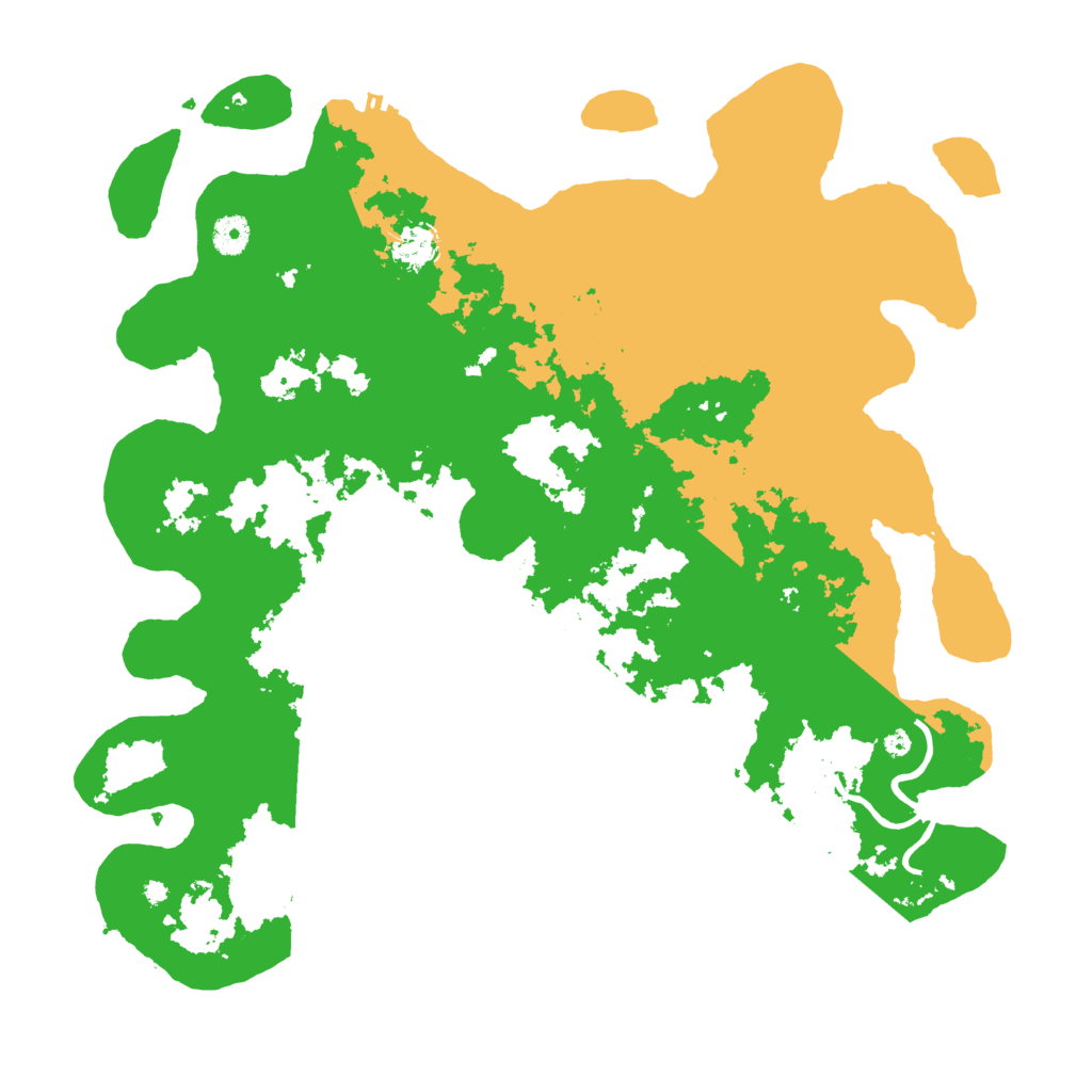 Biome Rust Map: Procedural Map, Size: 4250, Seed: 1570003
