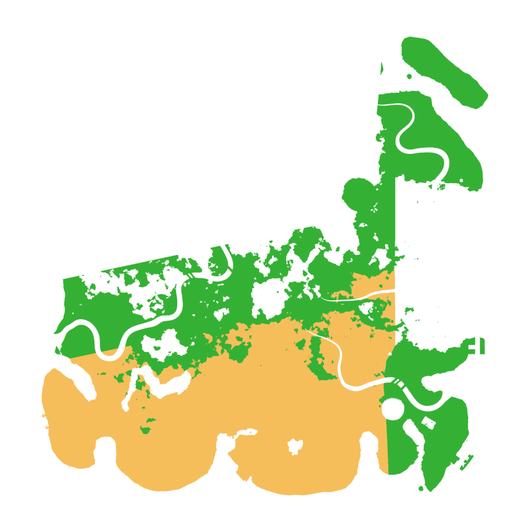 Biome Rust Map: Procedural Map, Size: 4250, Seed: 5450856