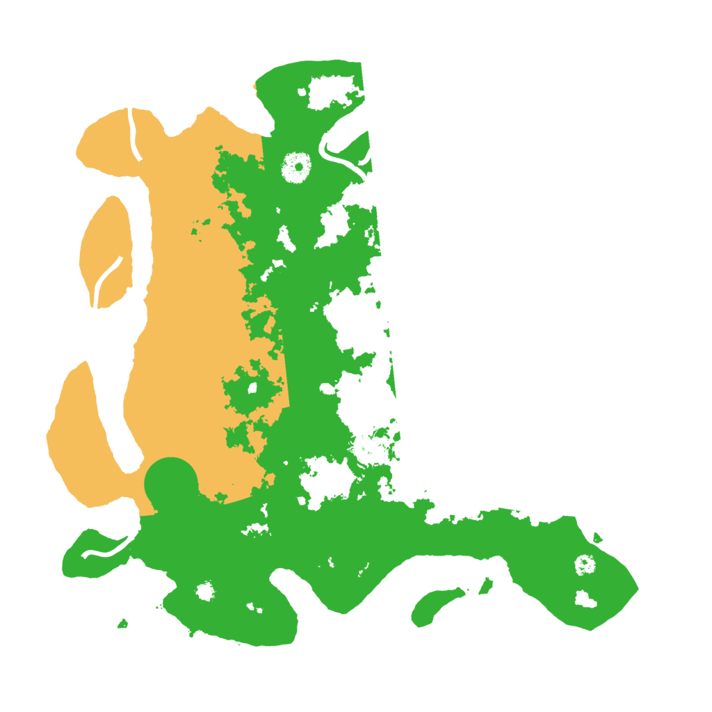 Biome Rust Map: Procedural Map, Size: 3500, Seed: 167828