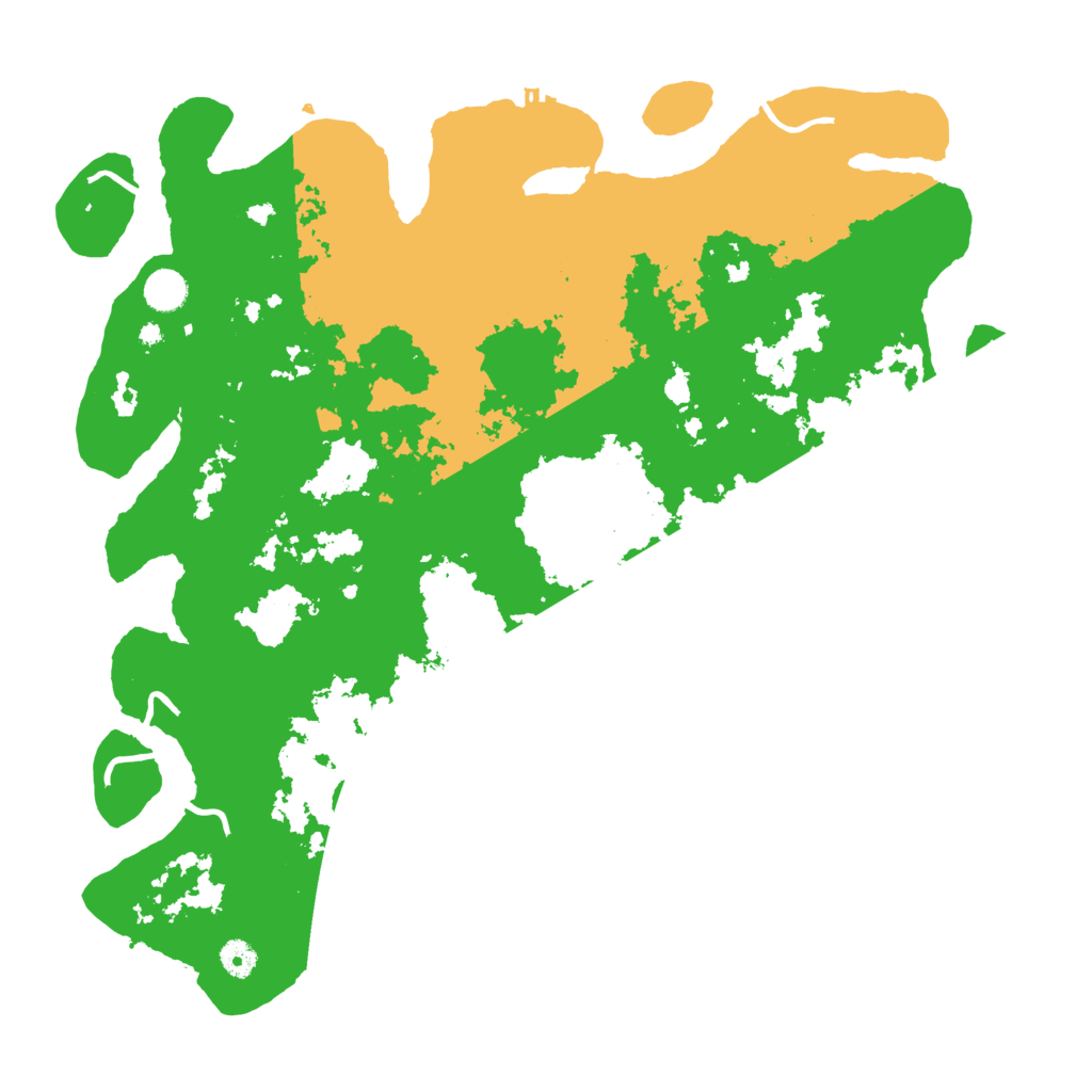 Biome Rust Map: Procedural Map, Size: 4500, Seed: 959544589