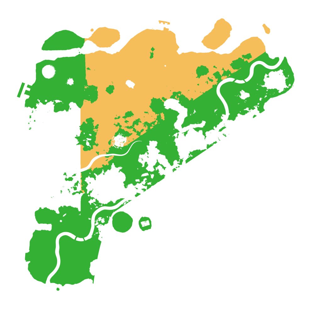 Biome Rust Map: Procedural Map, Size: 4250, Seed: 4394449
