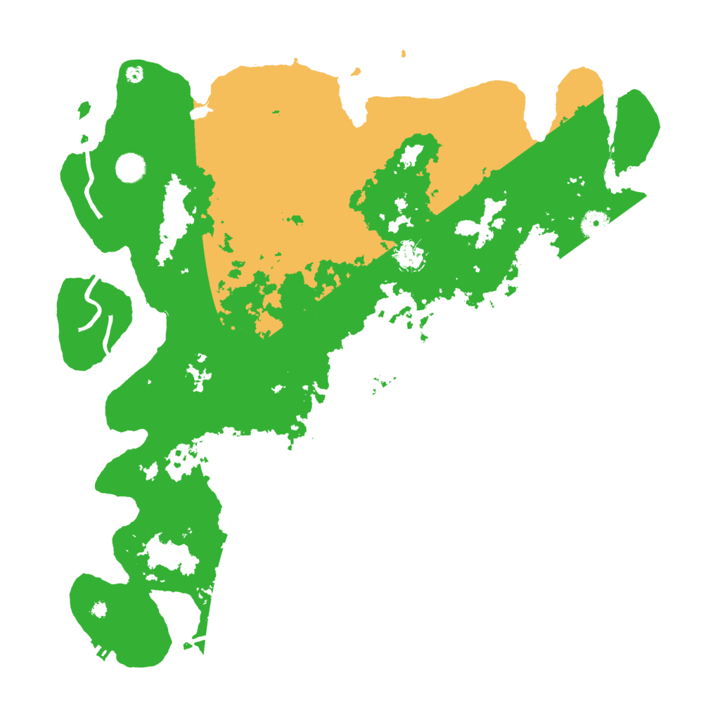 Biome Rust Map: Procedural Map, Size: 4250, Seed: 319190