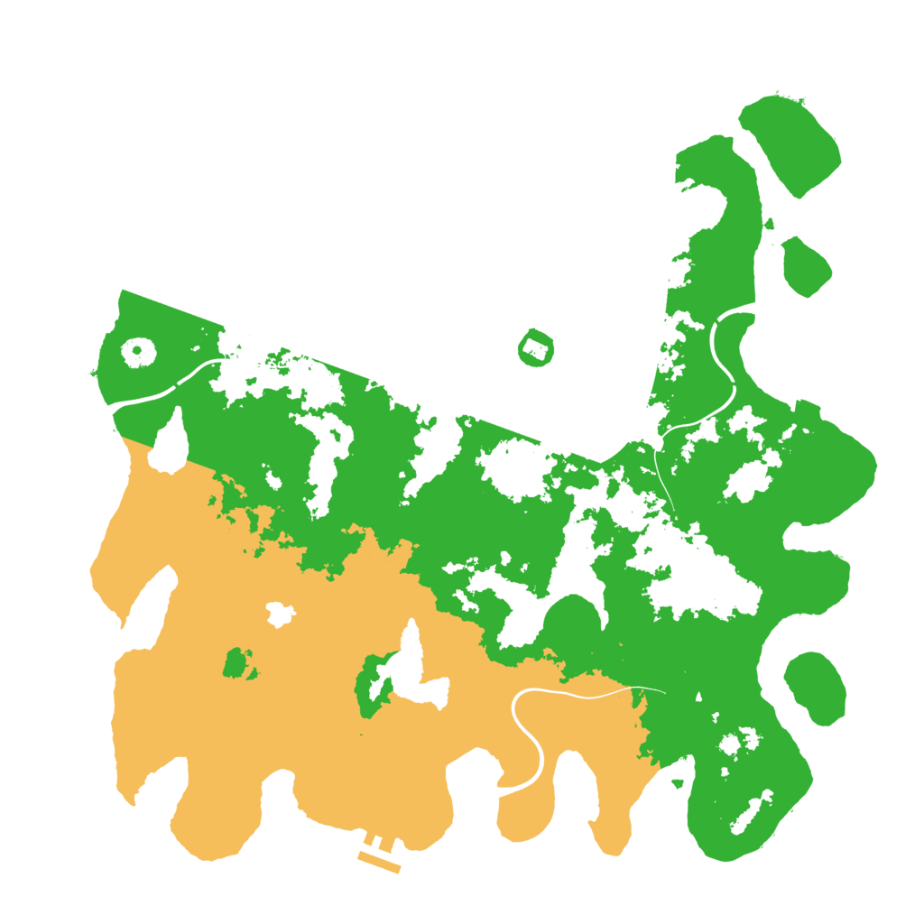 Biome Rust Map: Procedural Map, Size: 4250, Seed: 6100124