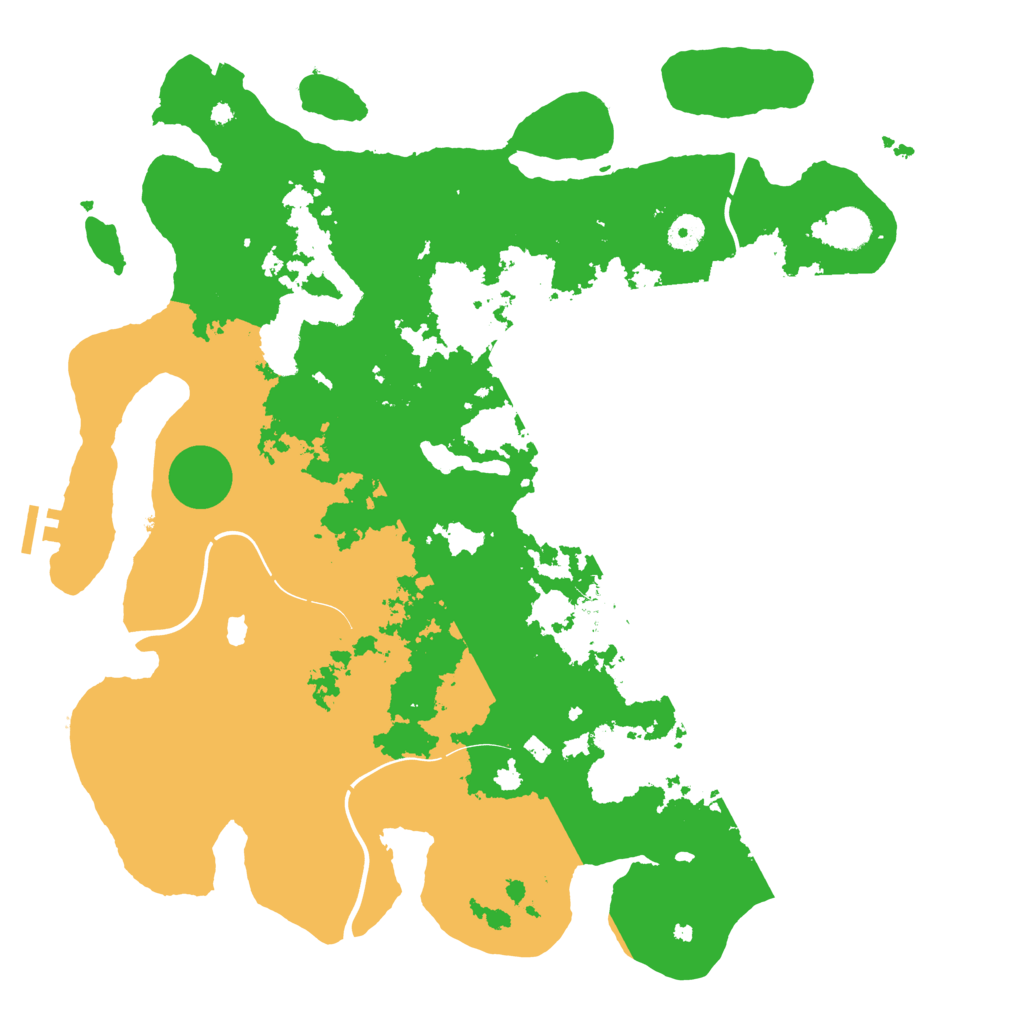 Biome Rust Map: Procedural Map, Size: 4250, Seed: 374067