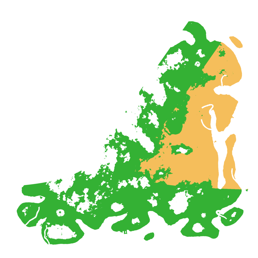 Biome Rust Map: Procedural Map, Size: 5000, Seed: 1462357653