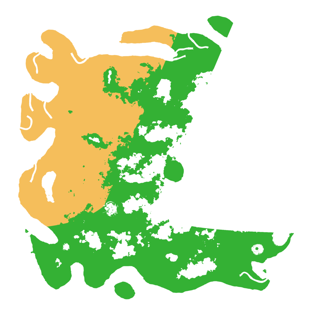 Biome Rust Map: Procedural Map, Size: 4250, Seed: 5220216