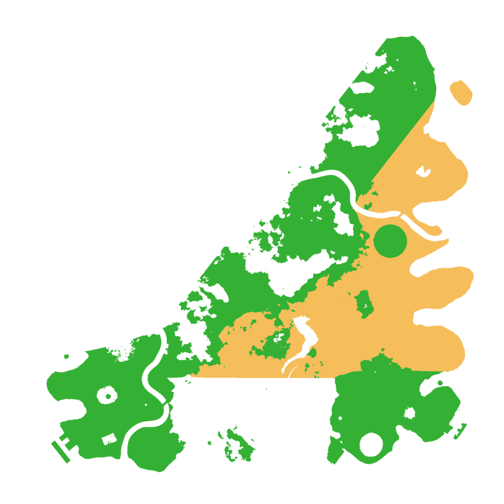Biome Rust Map: Procedural Map, Size: 4000, Seed: 46616346