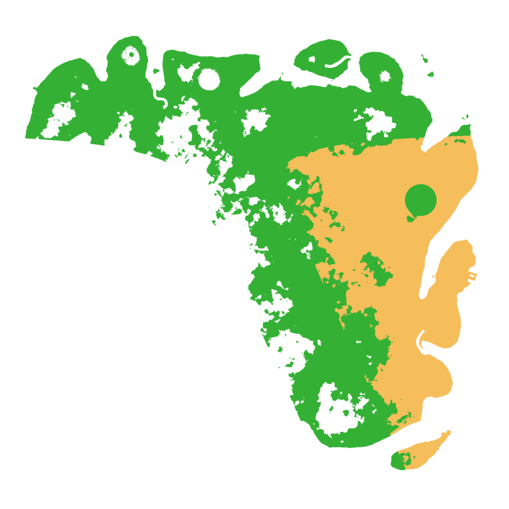 Biome Rust Map: Procedural Map, Size: 4250, Seed: 6155033