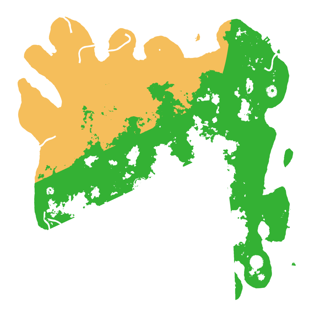 Biome Rust Map: Procedural Map, Size: 4250, Seed: 5419406