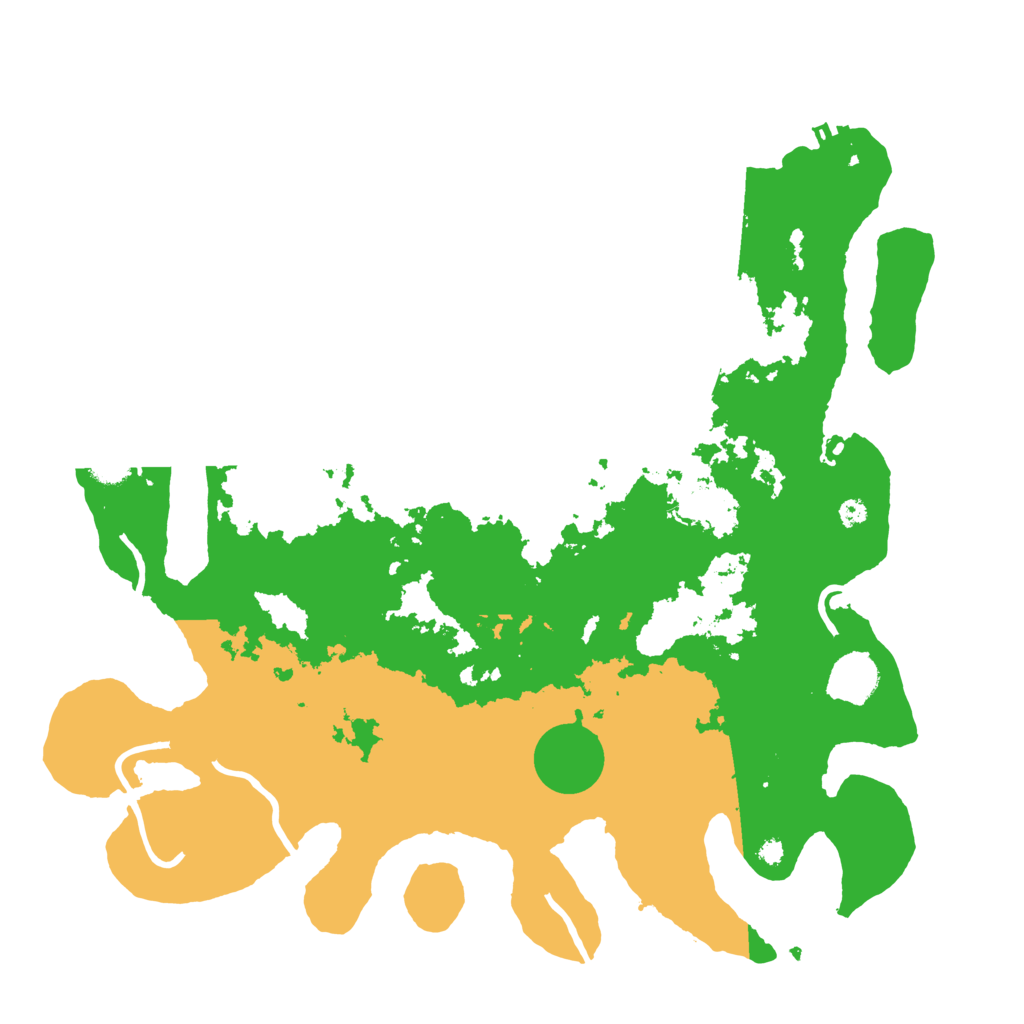 Biome Rust Map: Procedural Map, Size: 3850, Seed: 2072144548