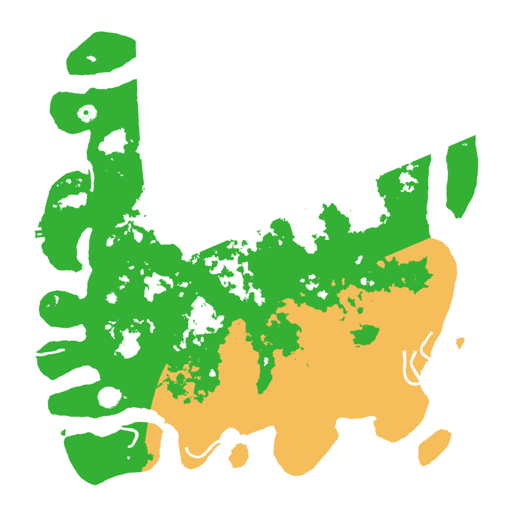 Biome Rust Map: Procedural Map, Size: 4250, Seed: 1390430